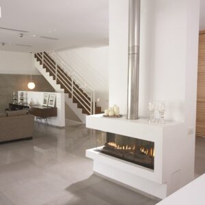 קמין גז פינתי Corner Clear 130 RS/LS