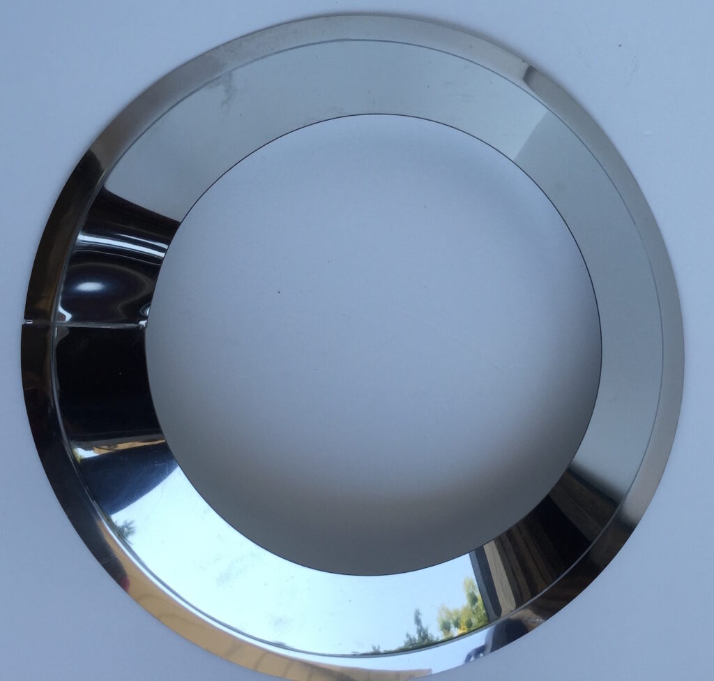 Rosette 4 Stainless Steel Chimney Cover by Mitanox
