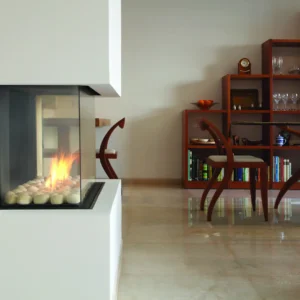 קמין גז תלת צדדי Ortal 40TS