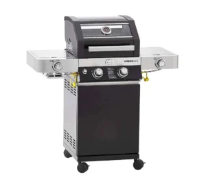 גריל מעשנת Videro G2-S עם שני אזורי בישול נפרדים